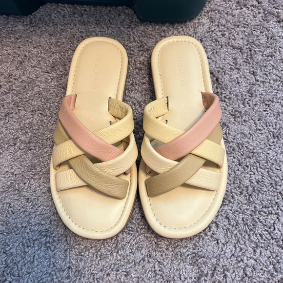Madewell women’s the Leeandra slide sandal size 7.5 - Picture 1 of 5